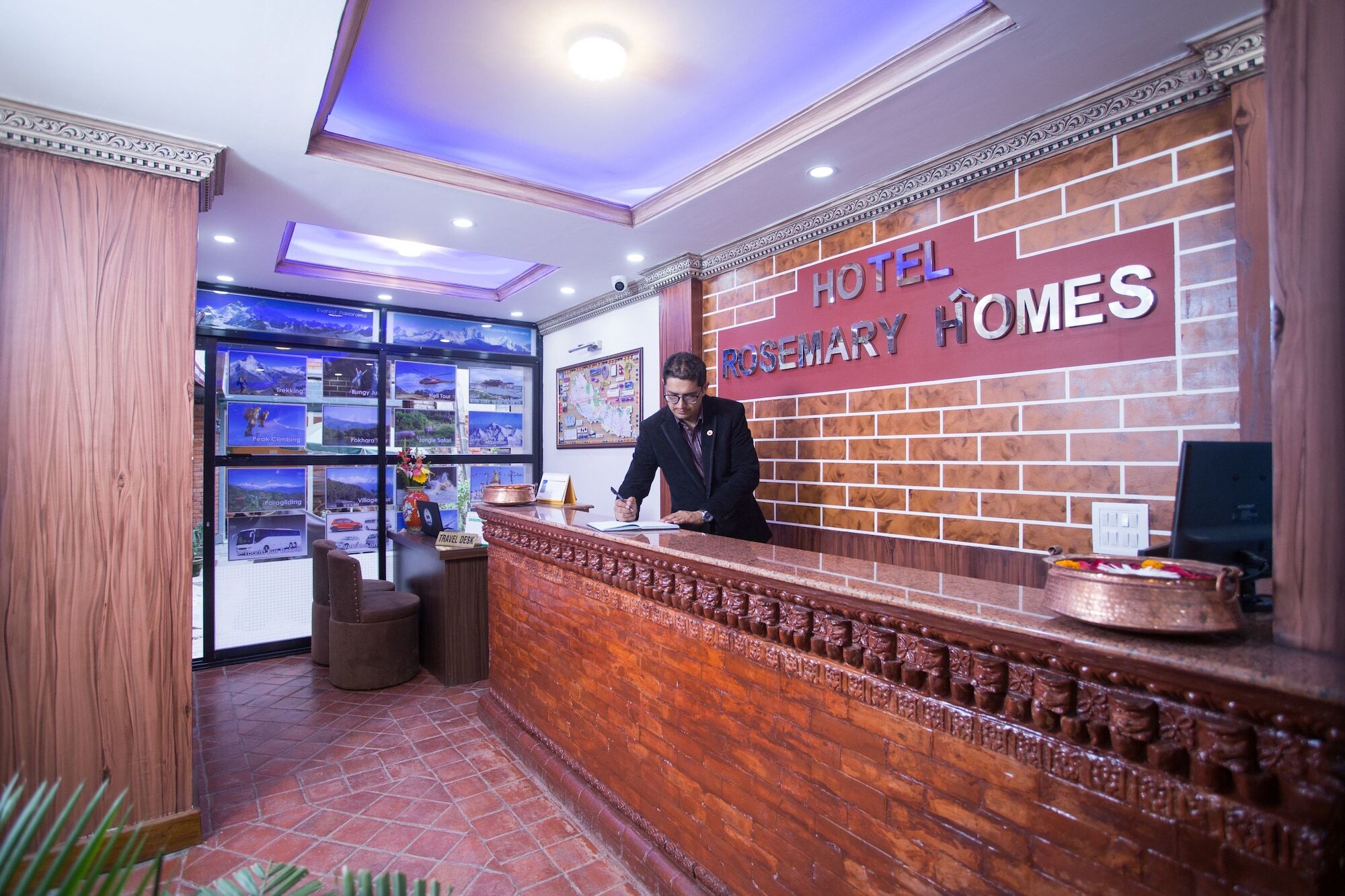 Hotel Rosemary Homes Kathmandu Exterior foto